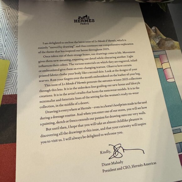 Hermes Le Monde The World Of Hermes Magazine No. 87 Autumn & Winter 2025 - New - Picture 2 of 13